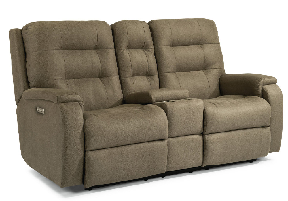 Arlo Fabric Power Reclining Loveseat