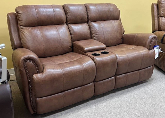 Bassett Power Reclining Loveseat